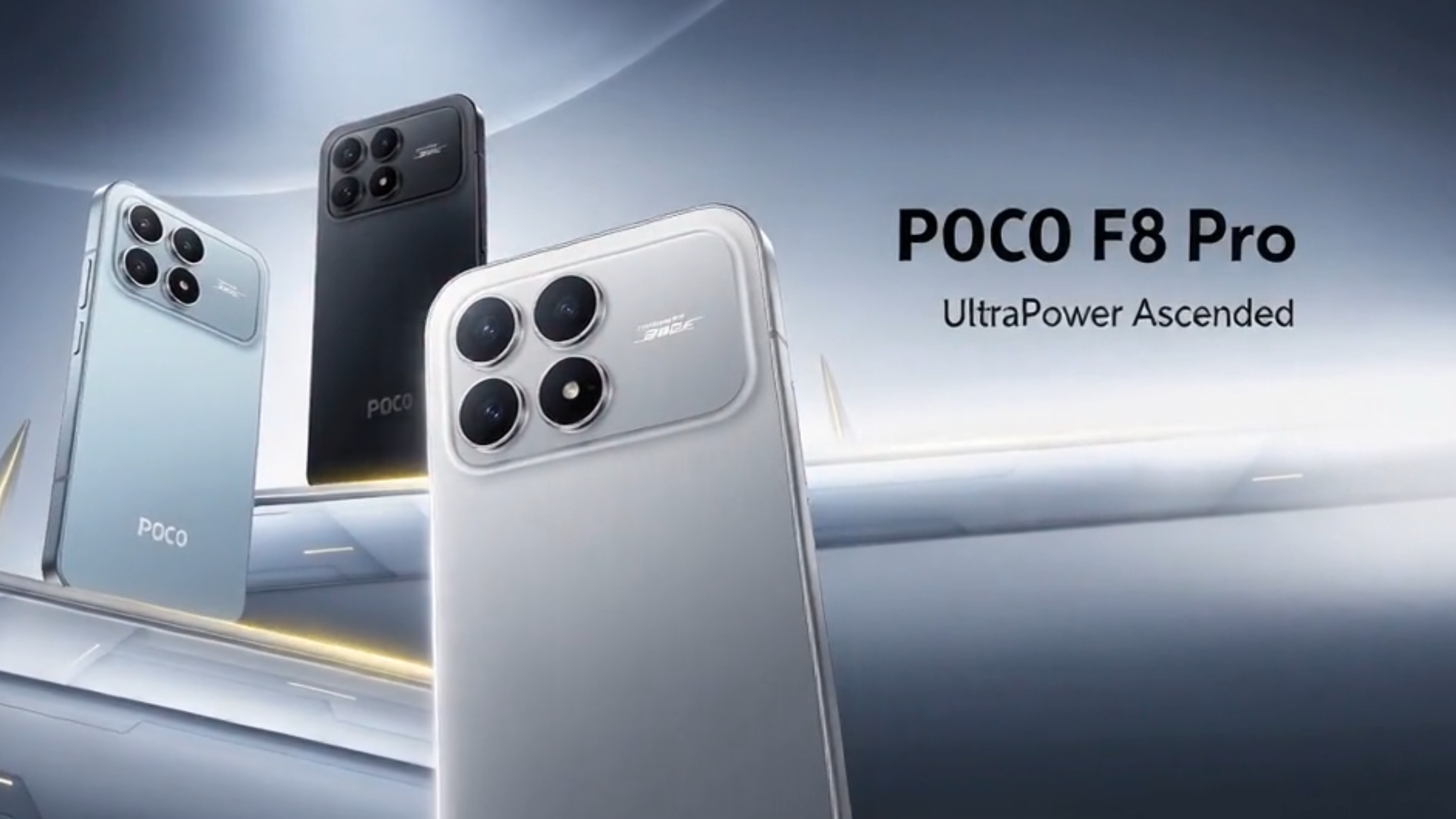 XIAOMI POCO F8 Pro Smartphone 12+512GB Blue 6210mAh (typ) Battery